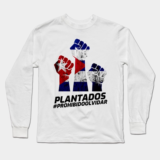 PLANTADOS - CUBA YO SOY SAN ISIDRO Long Sleeve T-Shirt by DesignByAmyPort